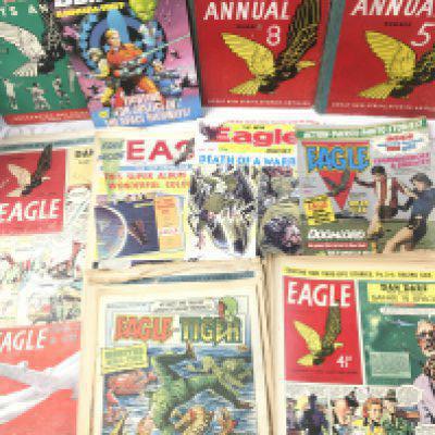 A Collection of Eagle Comics And Annuals.approximately 60 Comics And 4 Annuals. No Reserve.