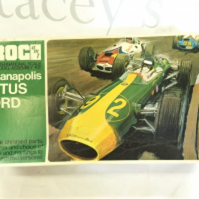 2 X Boxed Tamika Model Kits. Team Lotus J.P.S.MK III 1/12 Scale and 1/20 Scale. And A Frog Indianapolis Lotus Ford 1/25 Scale.
