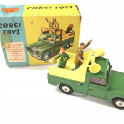 A Boxed Corgi Public Address Vehicle #472.