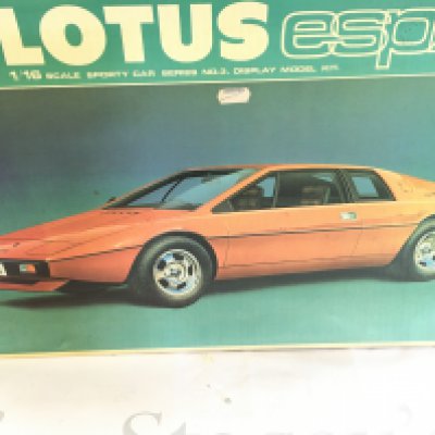 A Boxed Bandai Lotus Esprit 1/16 Scale.