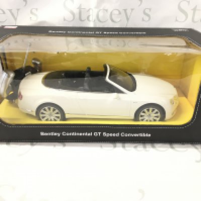 A Boxed Rastar Remote Controlled Bentley GT Speed Convertible. No Reserve.
