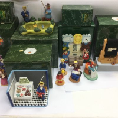 A collection of Robert Harrop figures from Camberwick Green, mostly boxed. Shipping category D.