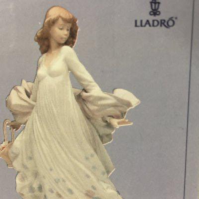 A Boxed Lladro figure spring splender no damage or restoration.