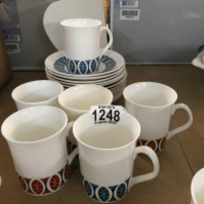 A 20 th century design coffee set .