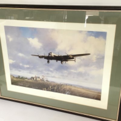 A framed limited edition print, Charlie Safe Home by John Young. 582/850. This lot cannot be posted