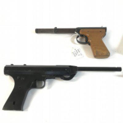 Two vintage air pistols including a dianna MKII.