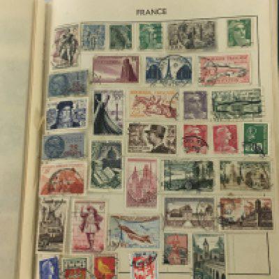 A stamp stock book containing world stamps.- NO RESERVE