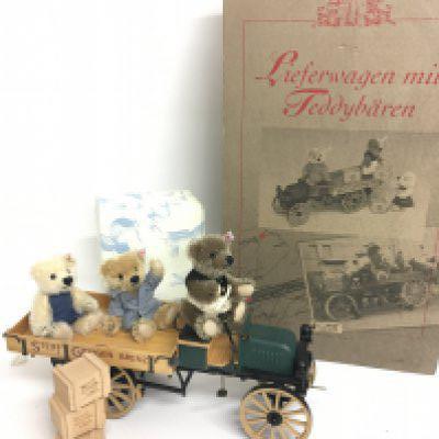 Boxed Steiff Lieferwagen mit Teddybaren (Delivery Truck With Teddybears). Postage category C