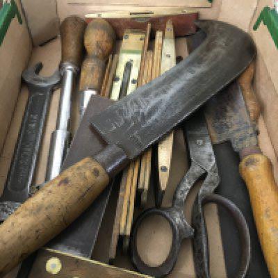 Vintage woodworking tools