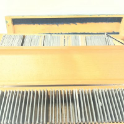 2 boxes of photographic slides.