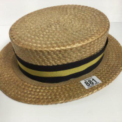 A vintage America boaters hat .