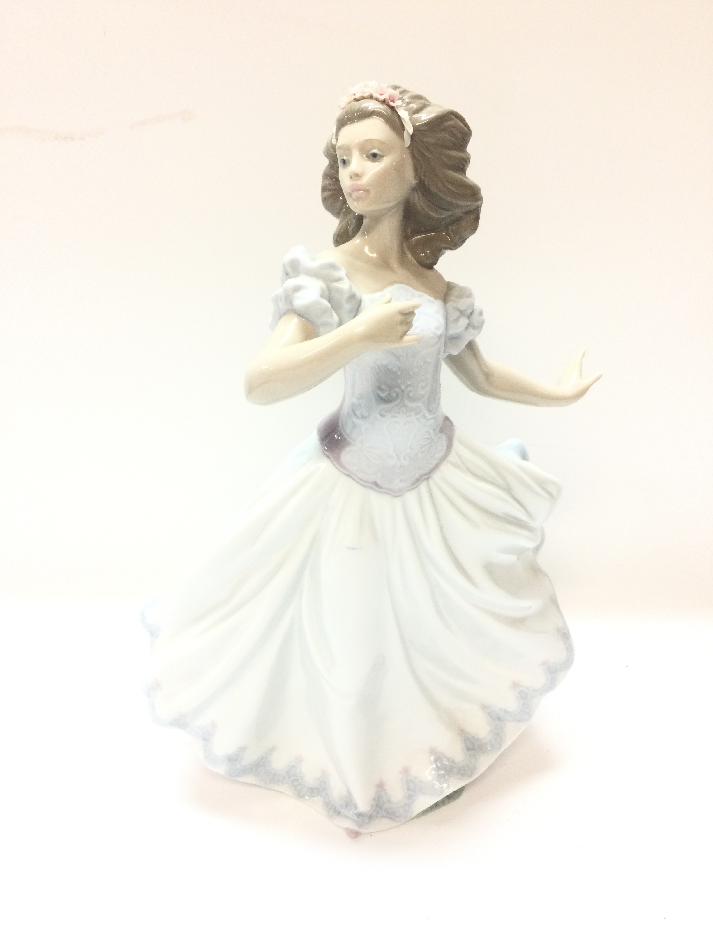 Lladro "sweet sixteen" glazed porcelain figurine (model 06687)