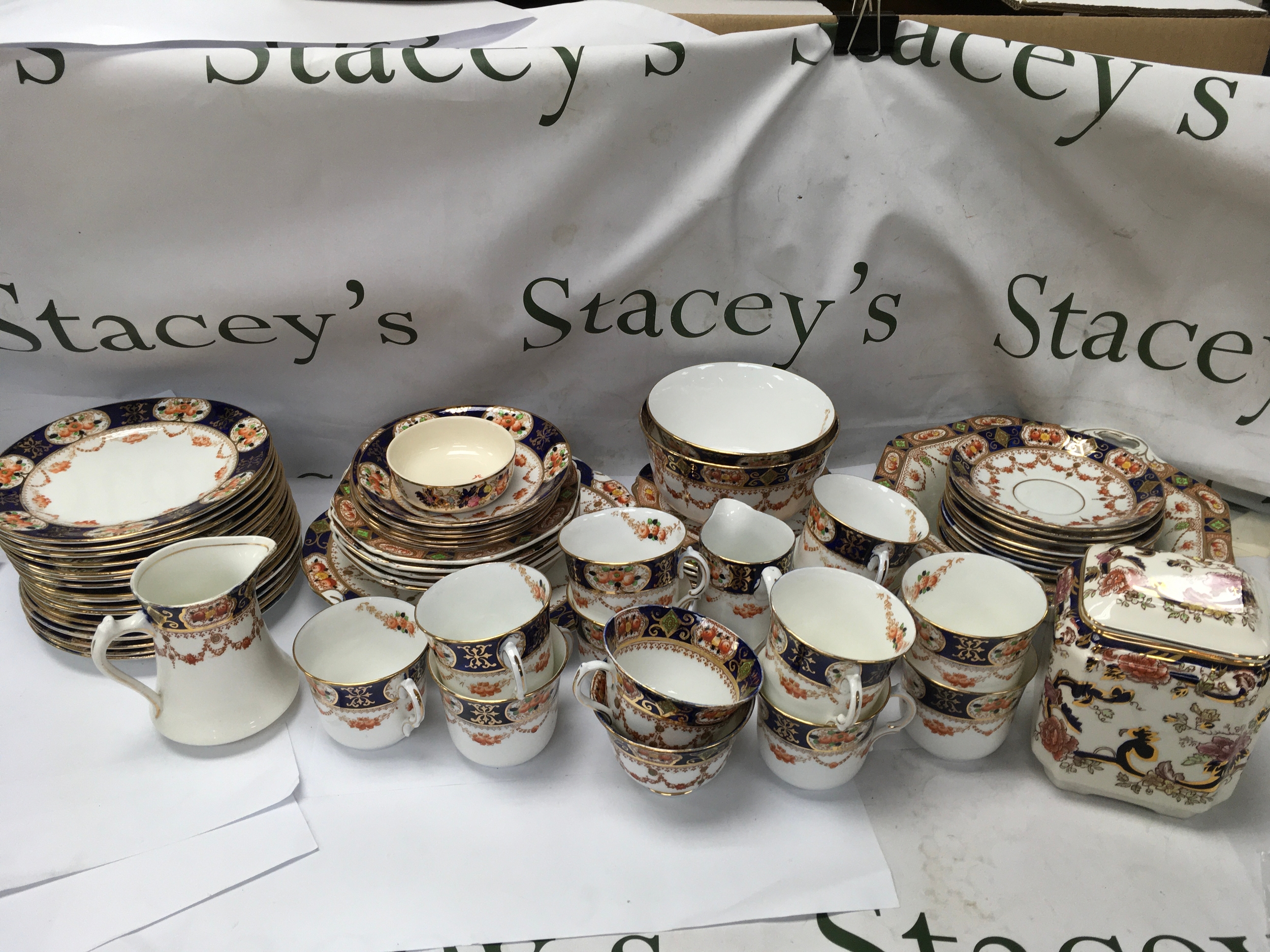 Edwardian dinner service 