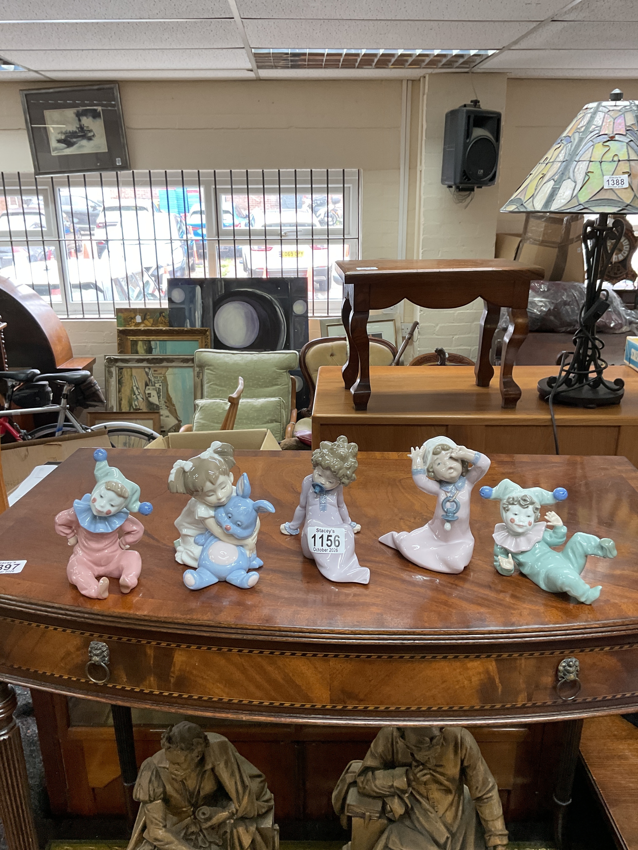 Five NAO figures.