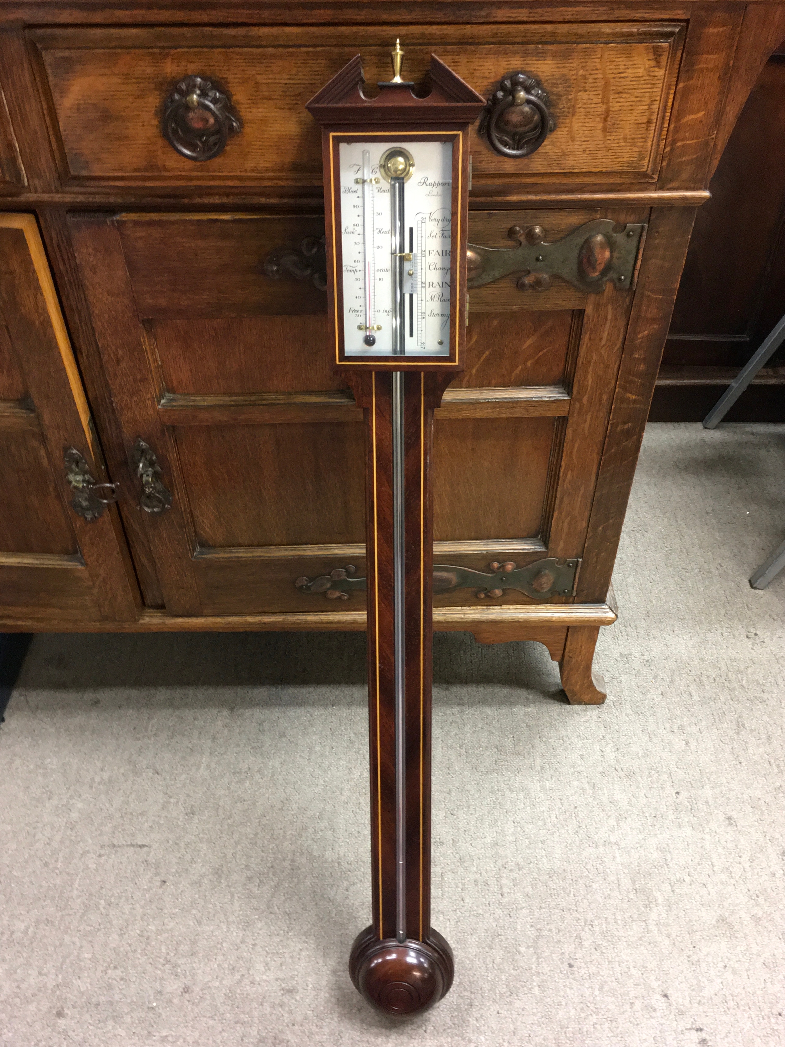 A 20th century stick barometer rapport