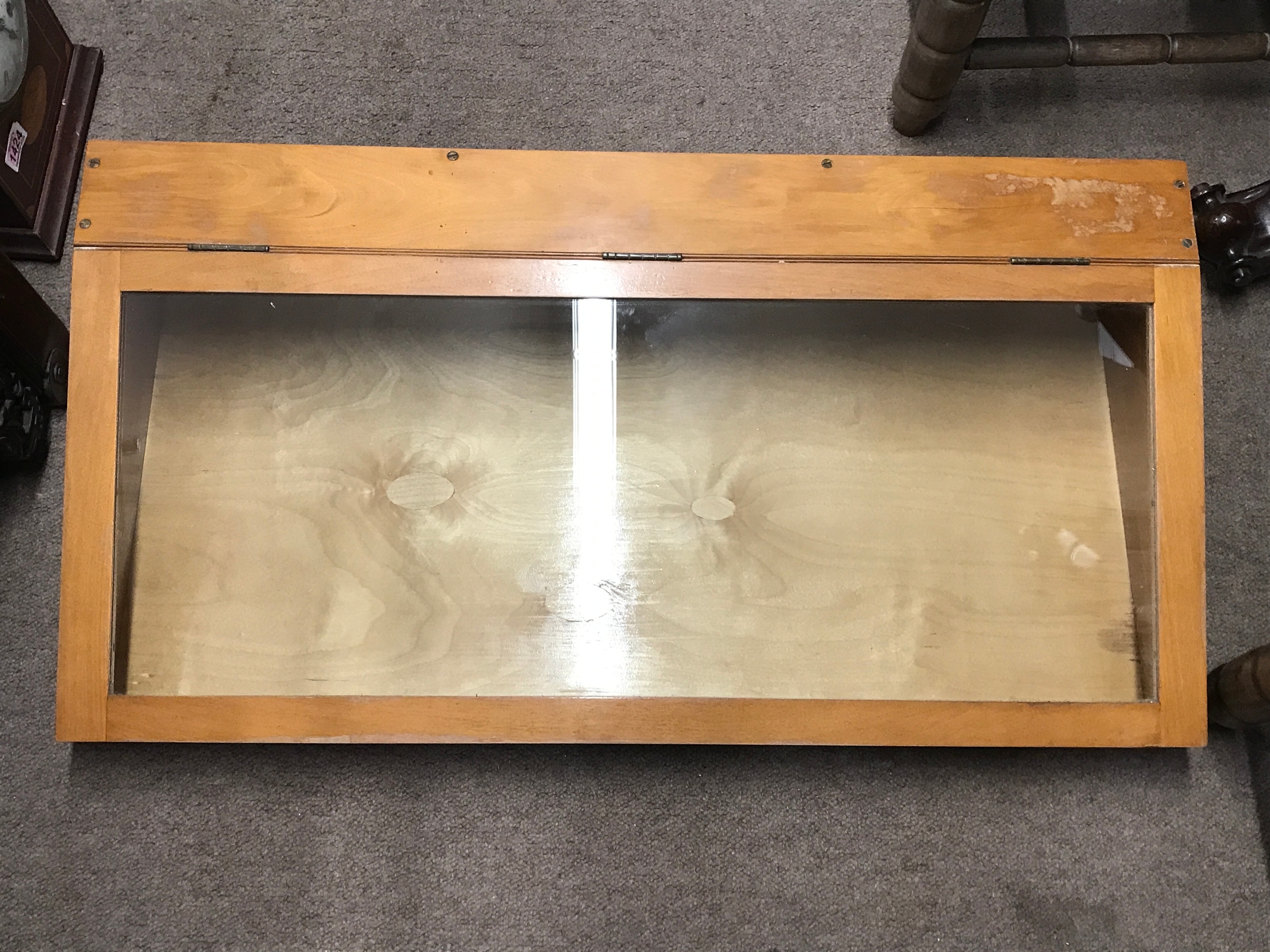 Table top sloping cabinet  90cm x 48cm