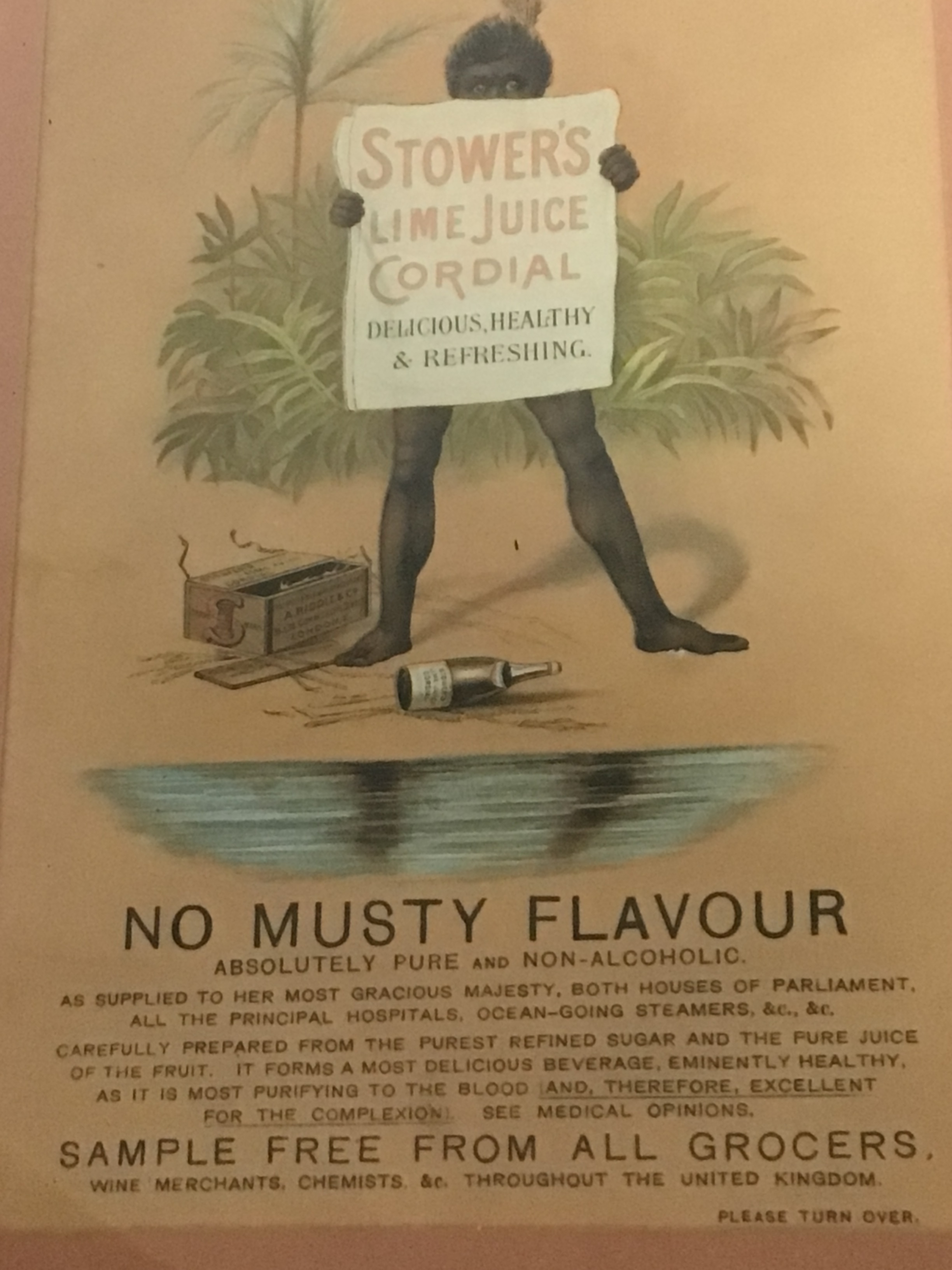 Four small late 19th century framed advertisements and two framed prints (6) 22x28cm NO RESERVE