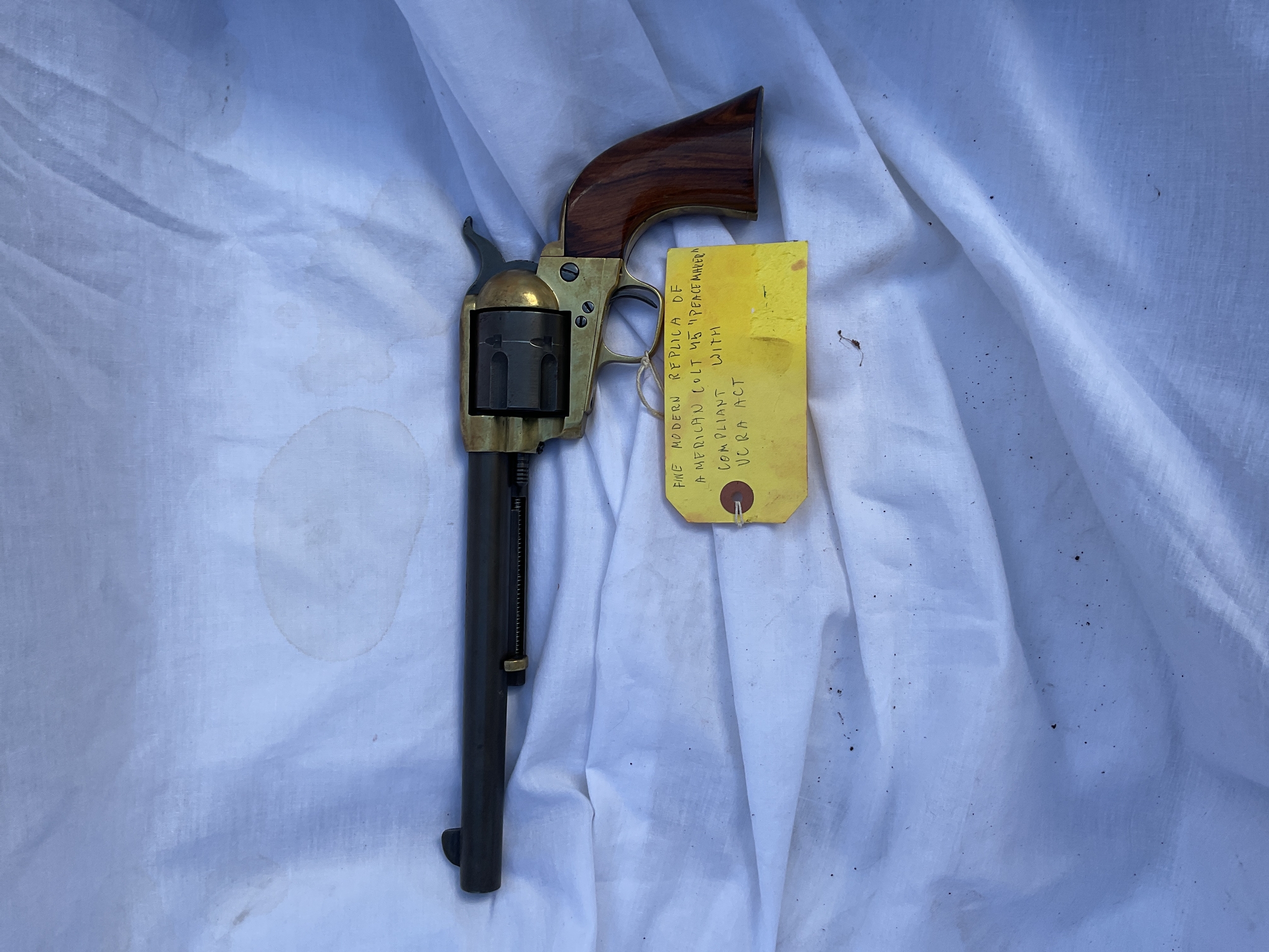 Fine colt replica wall piece. NON FIRING NOT BLANK FIRING. REPLICA.