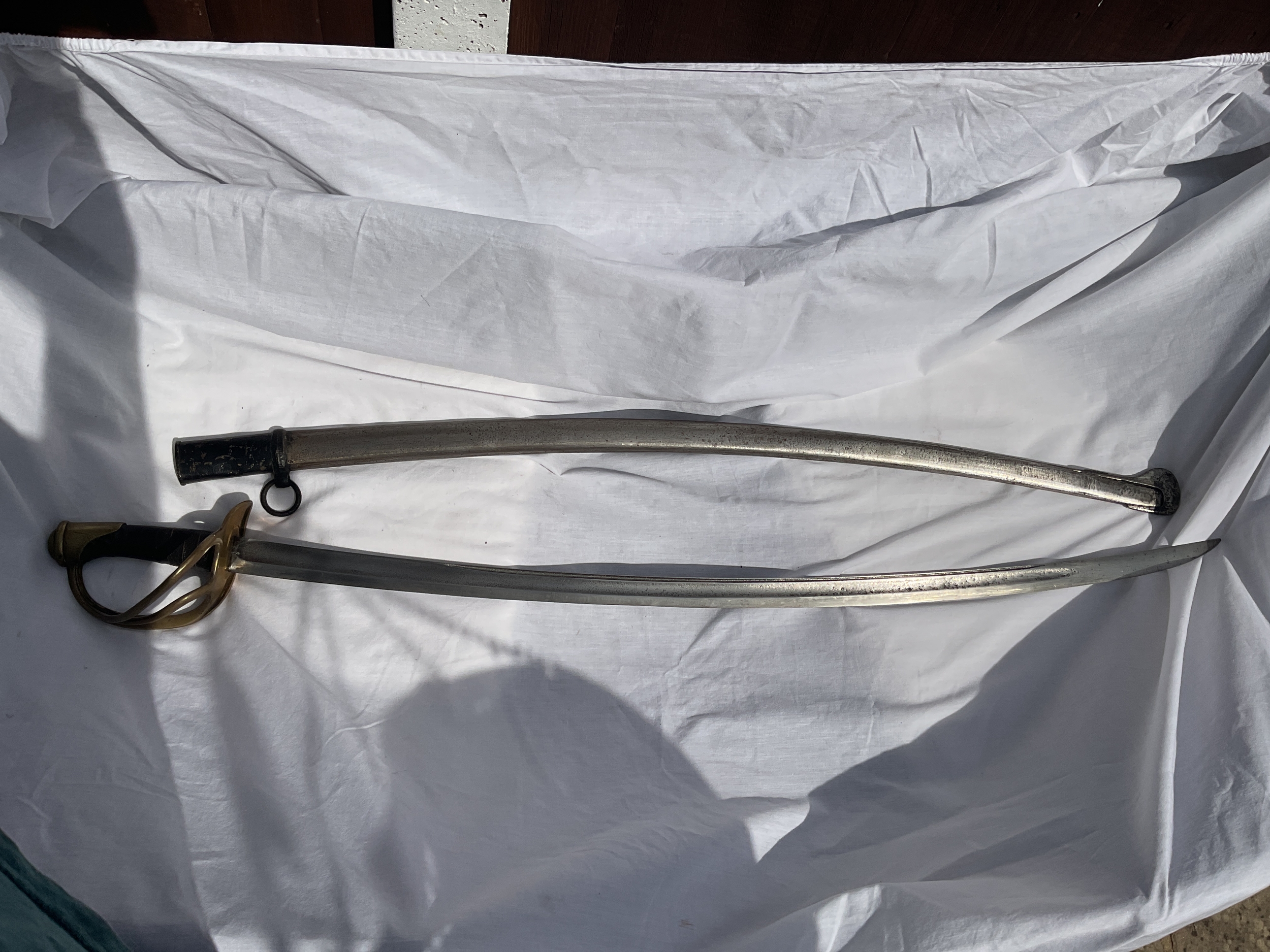 WITHDRAWN - DUPLICATE OF LOT 1927 French sword and sheath.