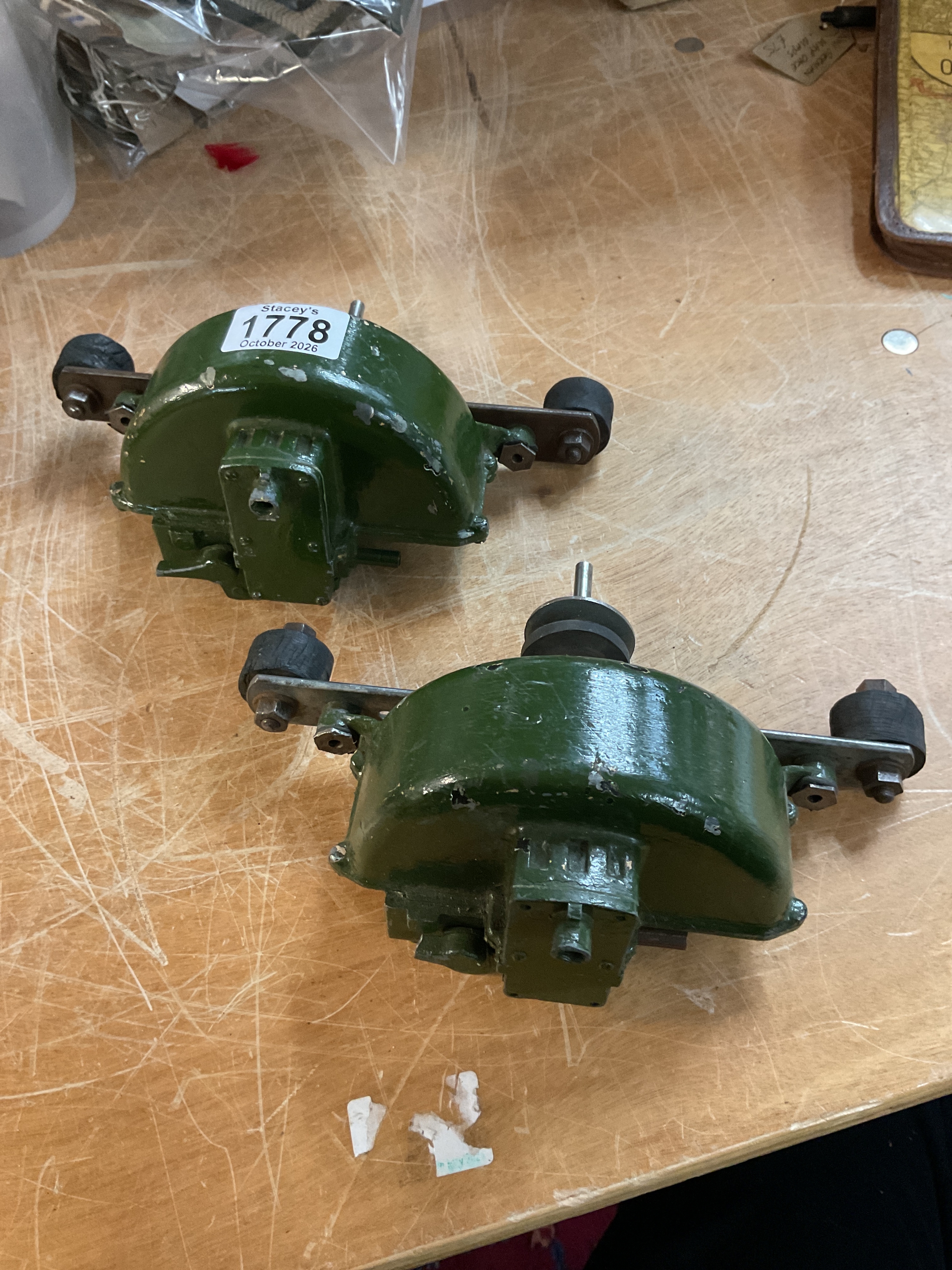 Pair WWII wiper windscreen units mk1