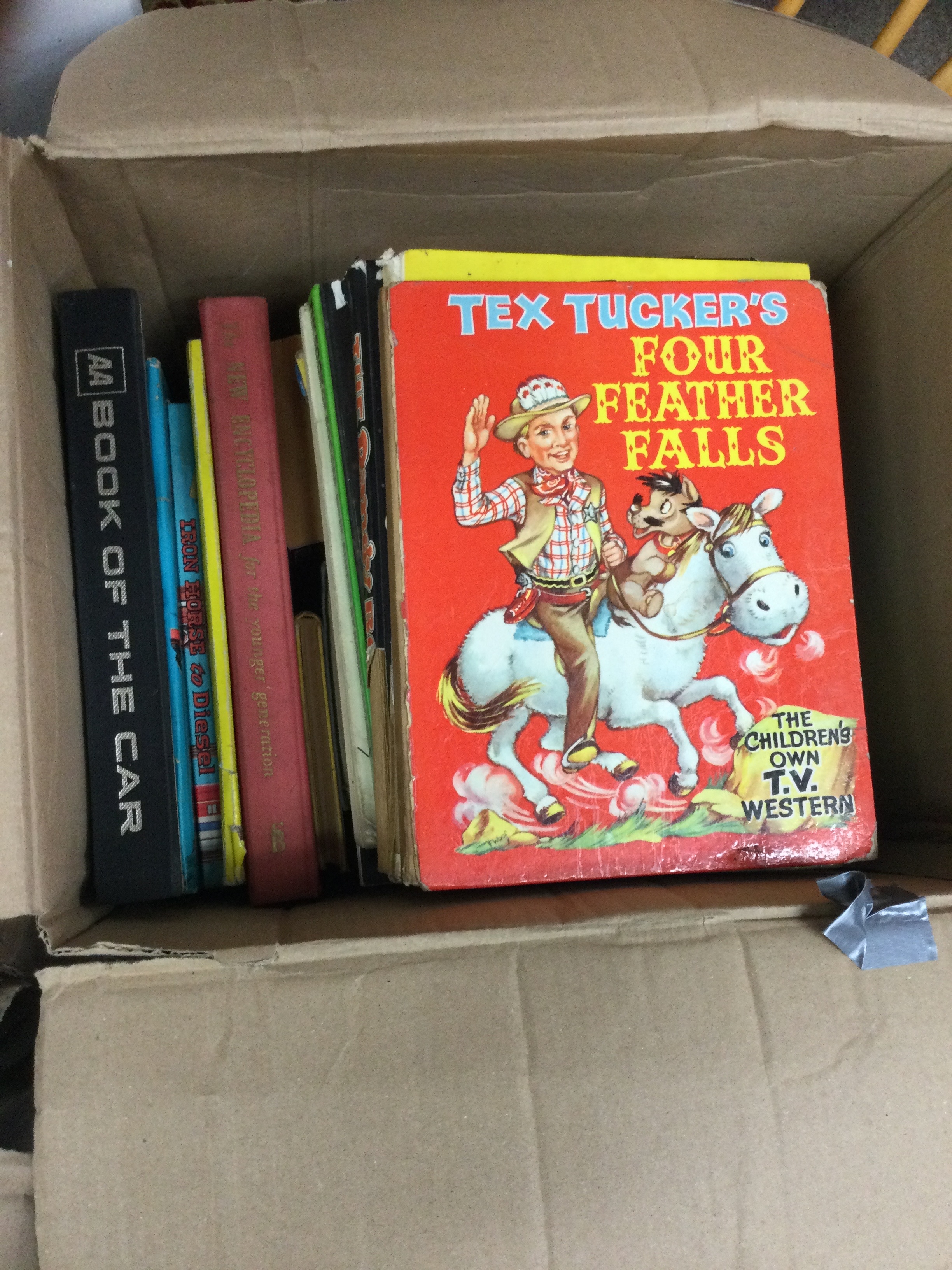 Large Collection of kids books 60-70s, including programmes of the Falkland Islands wars