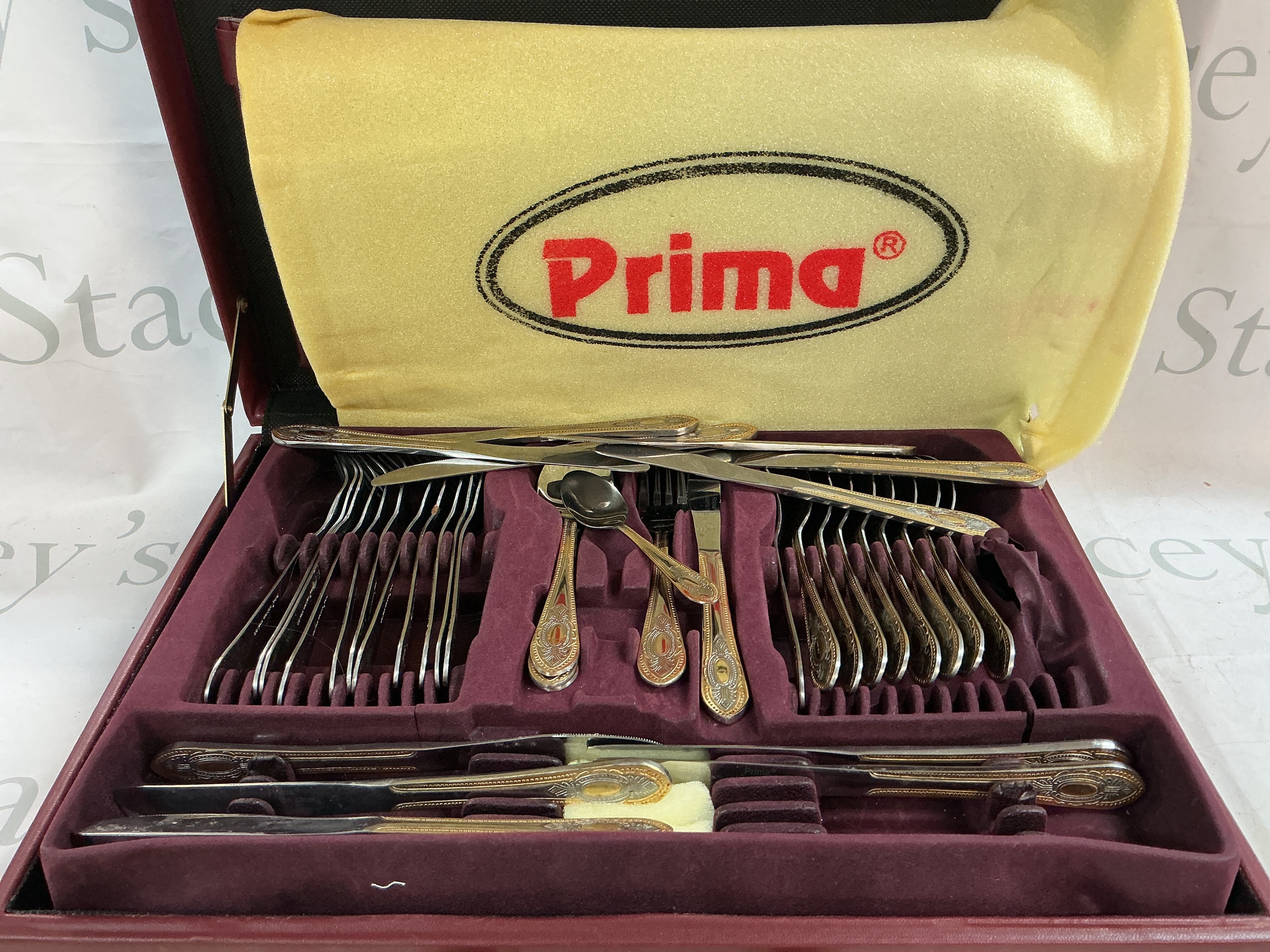 Prima stainless steel canteen set