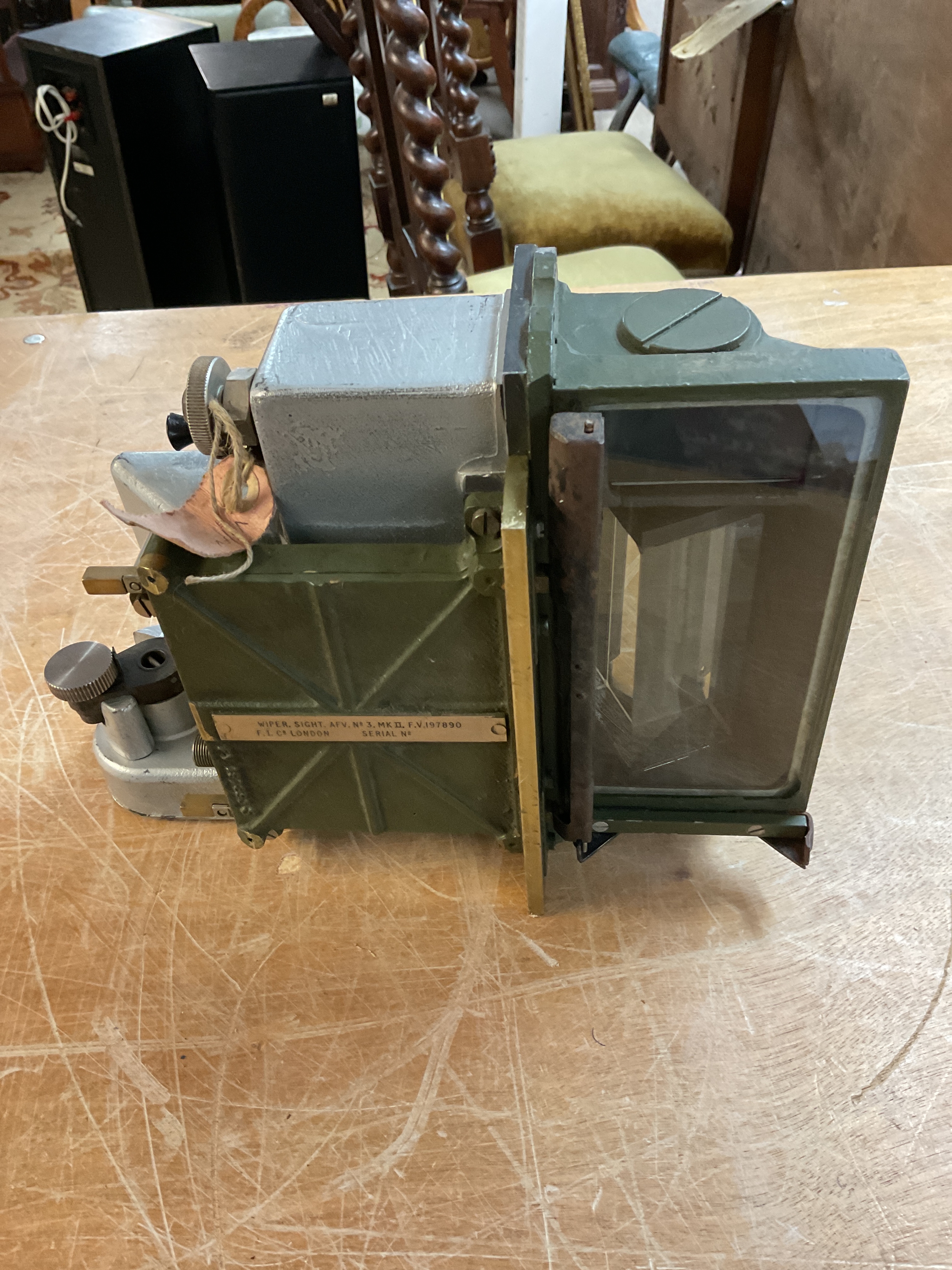 Periscope from UK Armoured Fighting Vehicle No 3 Mk II.