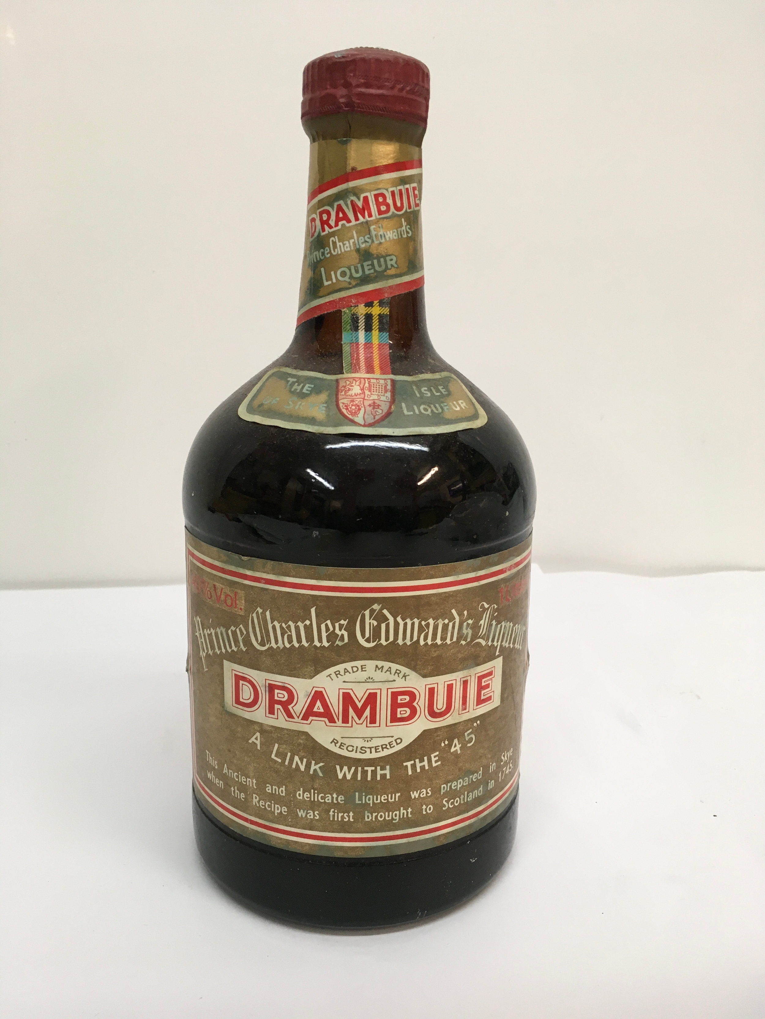 A bottle of Drambuie