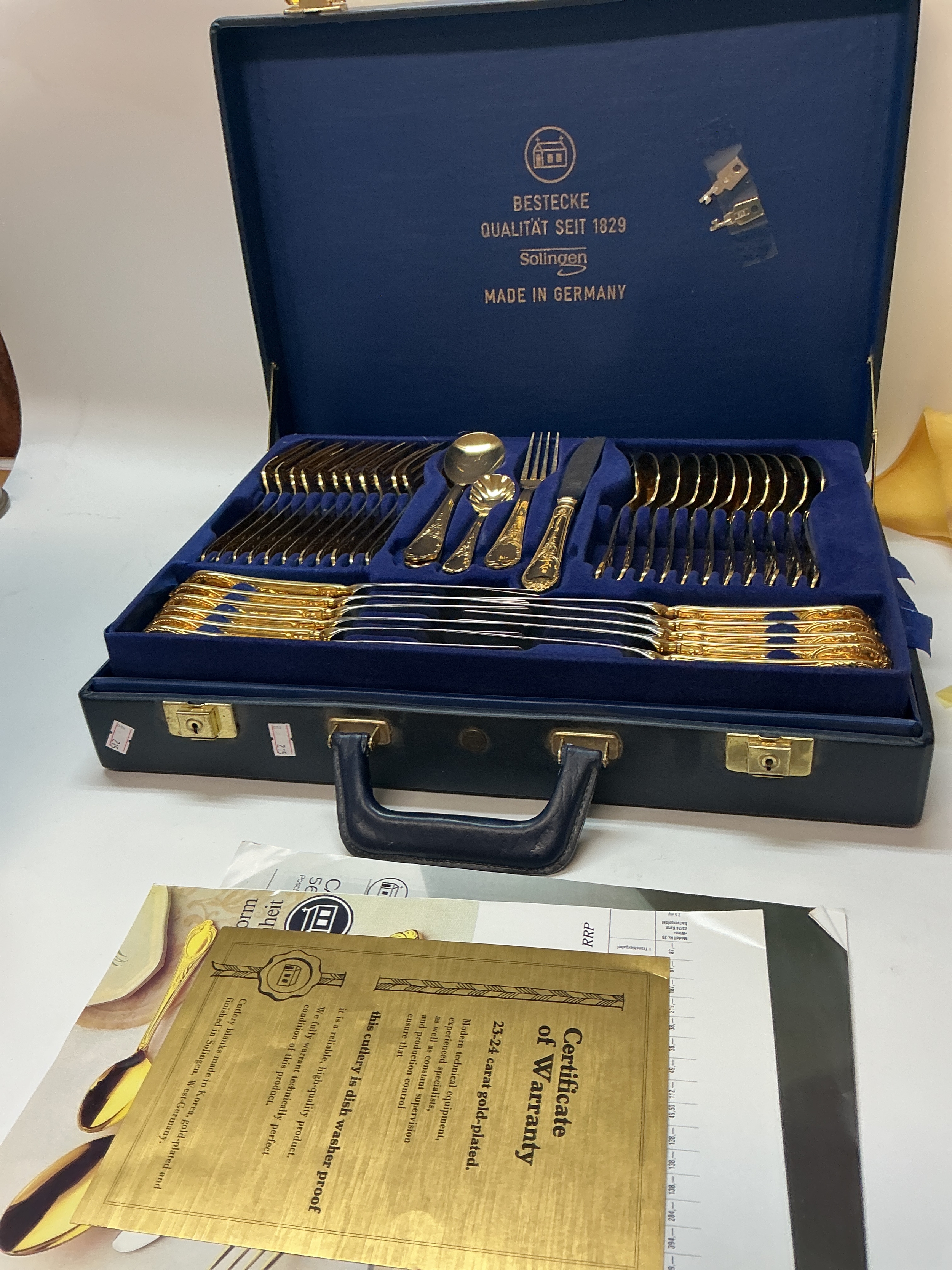 Solingen German canteen of cutlery 