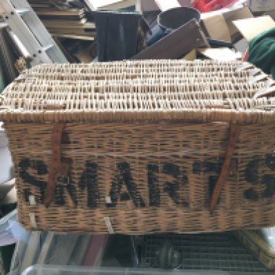 A large SMARTS Laundry basket. This lot cannot be posted