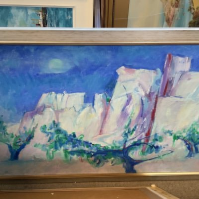 a collection of contemporary oil paintings various subjects (6)