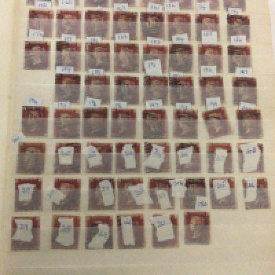 Three Albums containing British stamps from Queen Victoria to Elizabeth II including a good cross section of Victorian penny reds an album containing predominantly Unused George VI British colonial and Empire stamps (3)