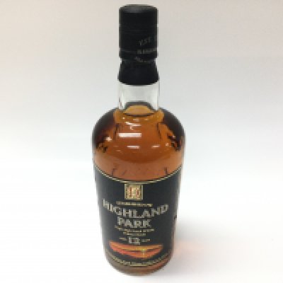 A bottle of Highland park 12 years single malt whisky. 700ml sealed.