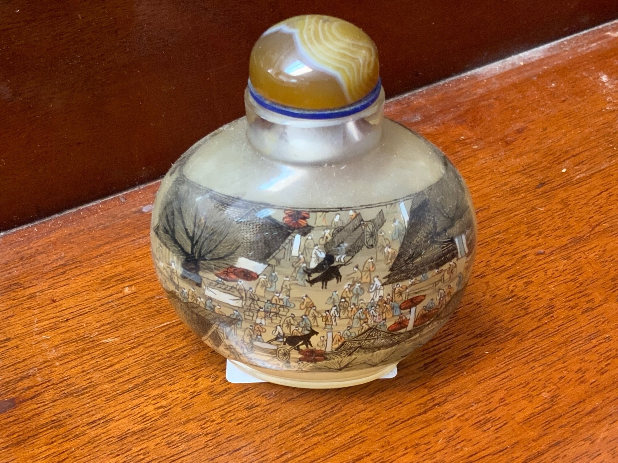 A 20thC Chinese inside painted snuff bottle. NO RESERVE