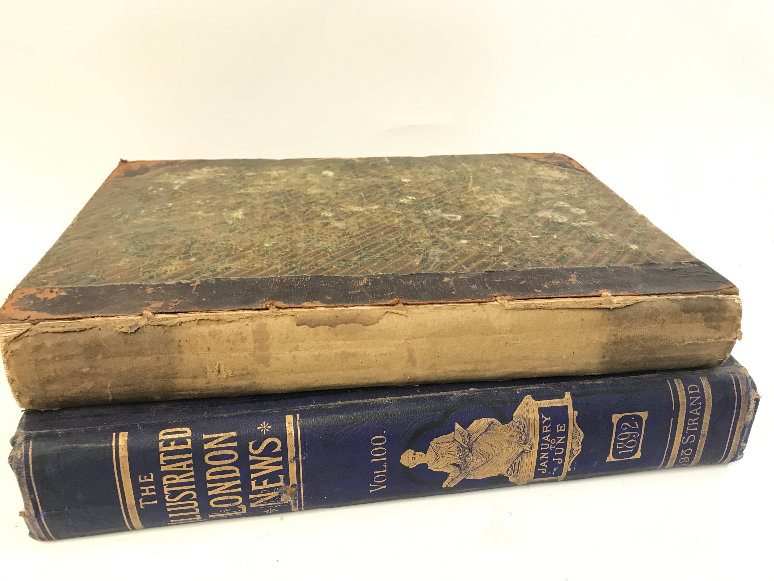 The Illustrated London News two volumes  1862 and 1892