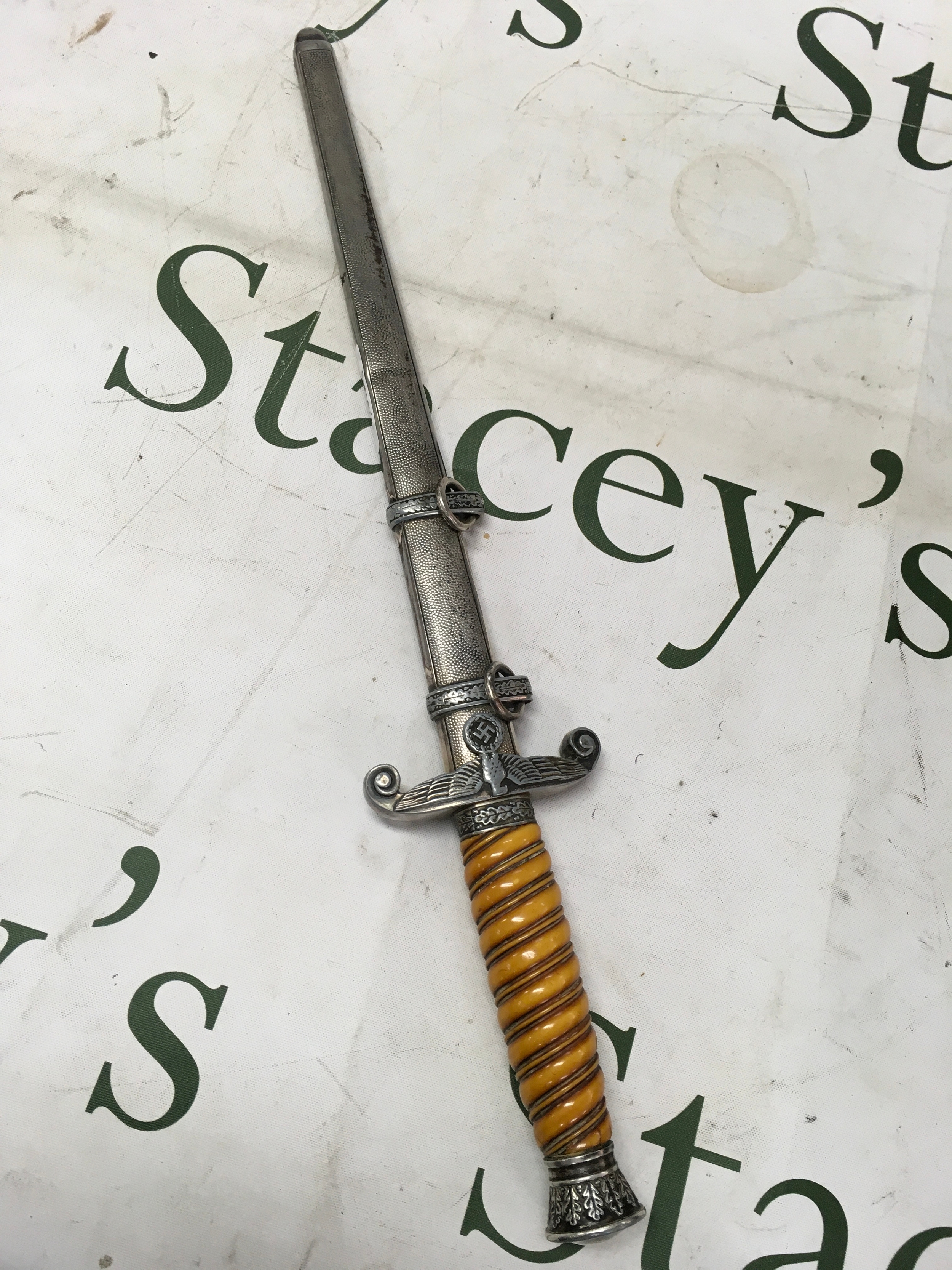 WWII German army army dagger by (Carl Eickhorn) blade A1