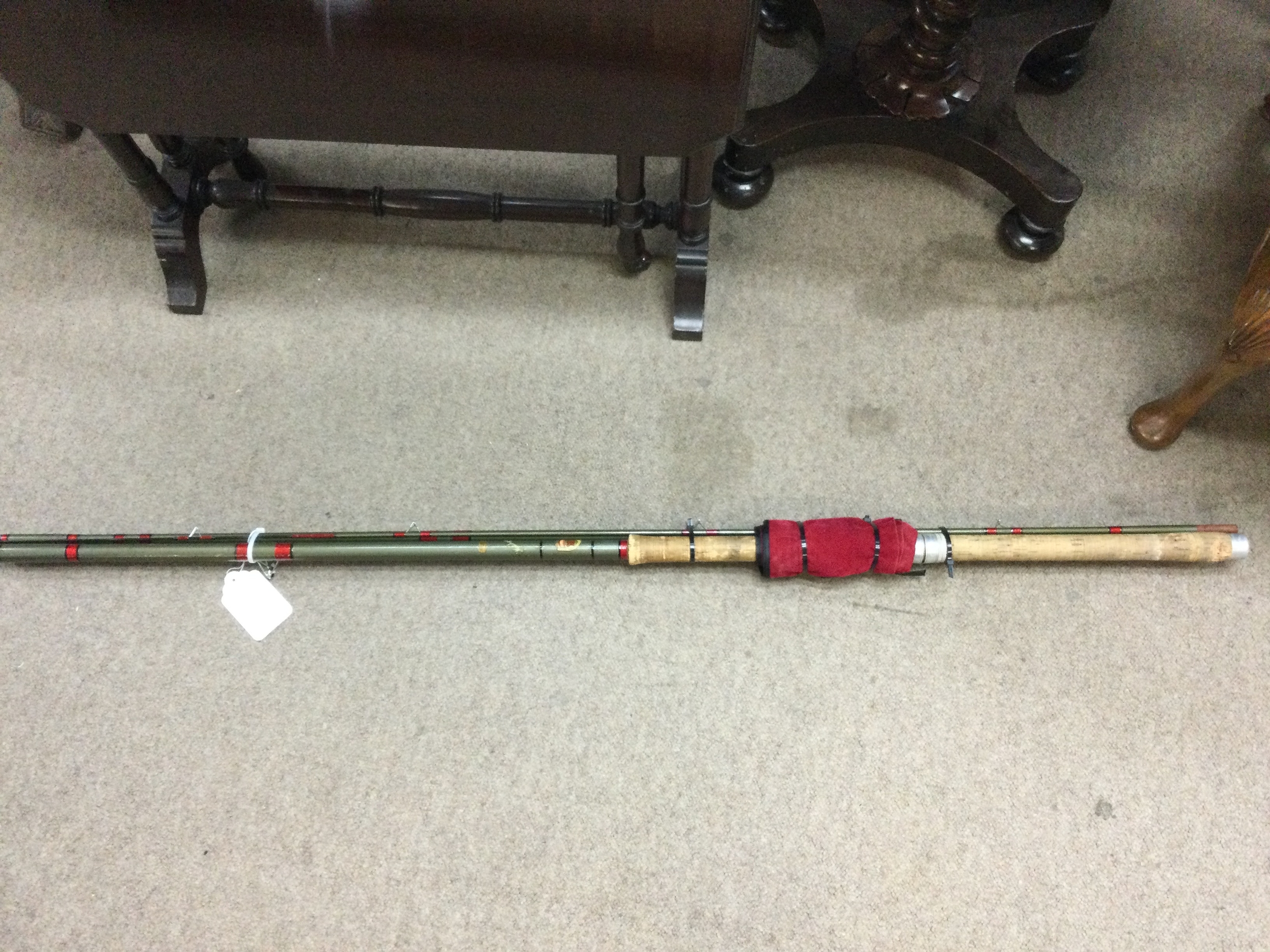A Hardy 'Gordon's' Match Quest 1960s hollow glass 13ft . Spliced tip nice clean condition . No reserve