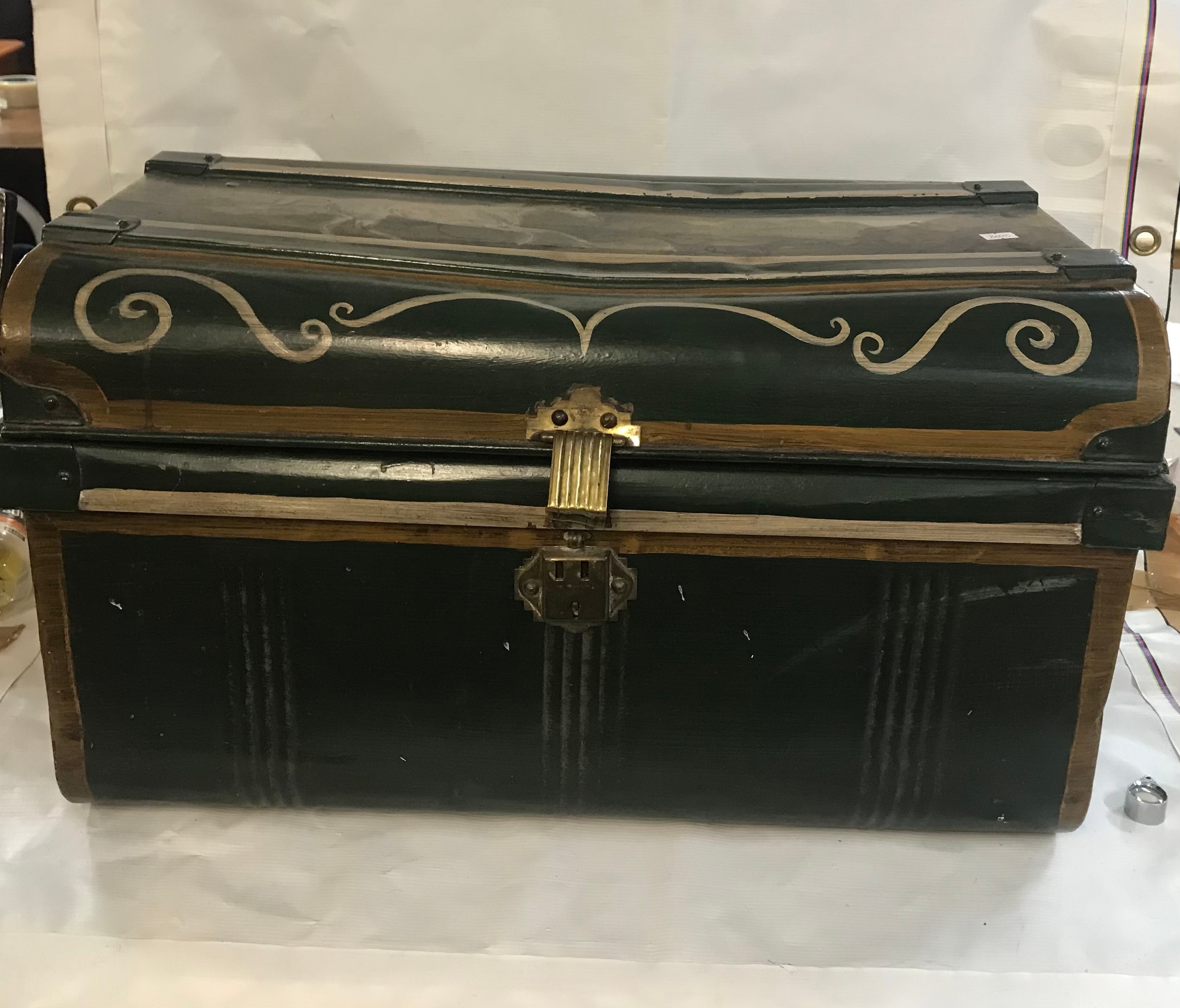 A painted trunk
