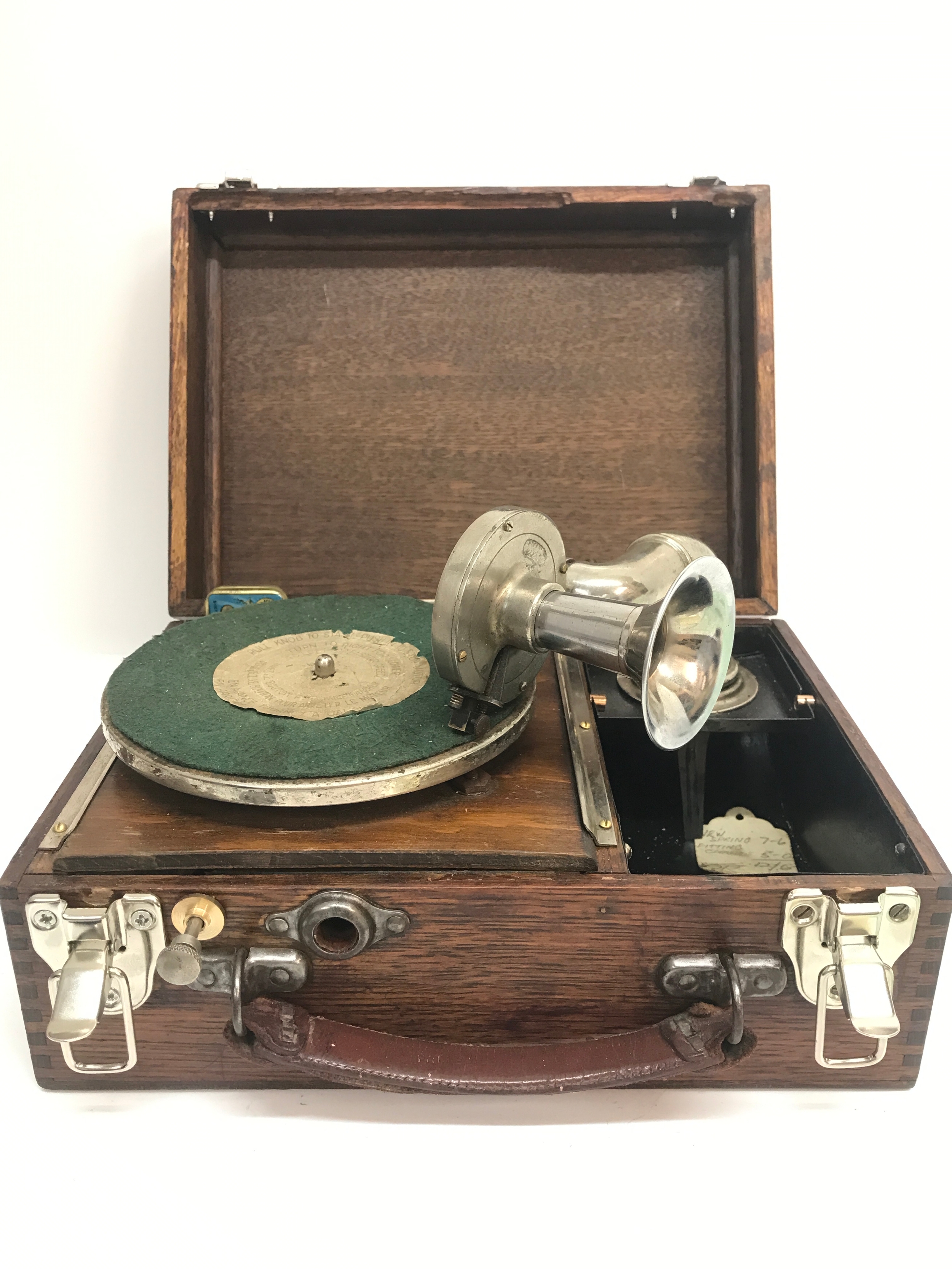 A Pixie Grippa gramophone