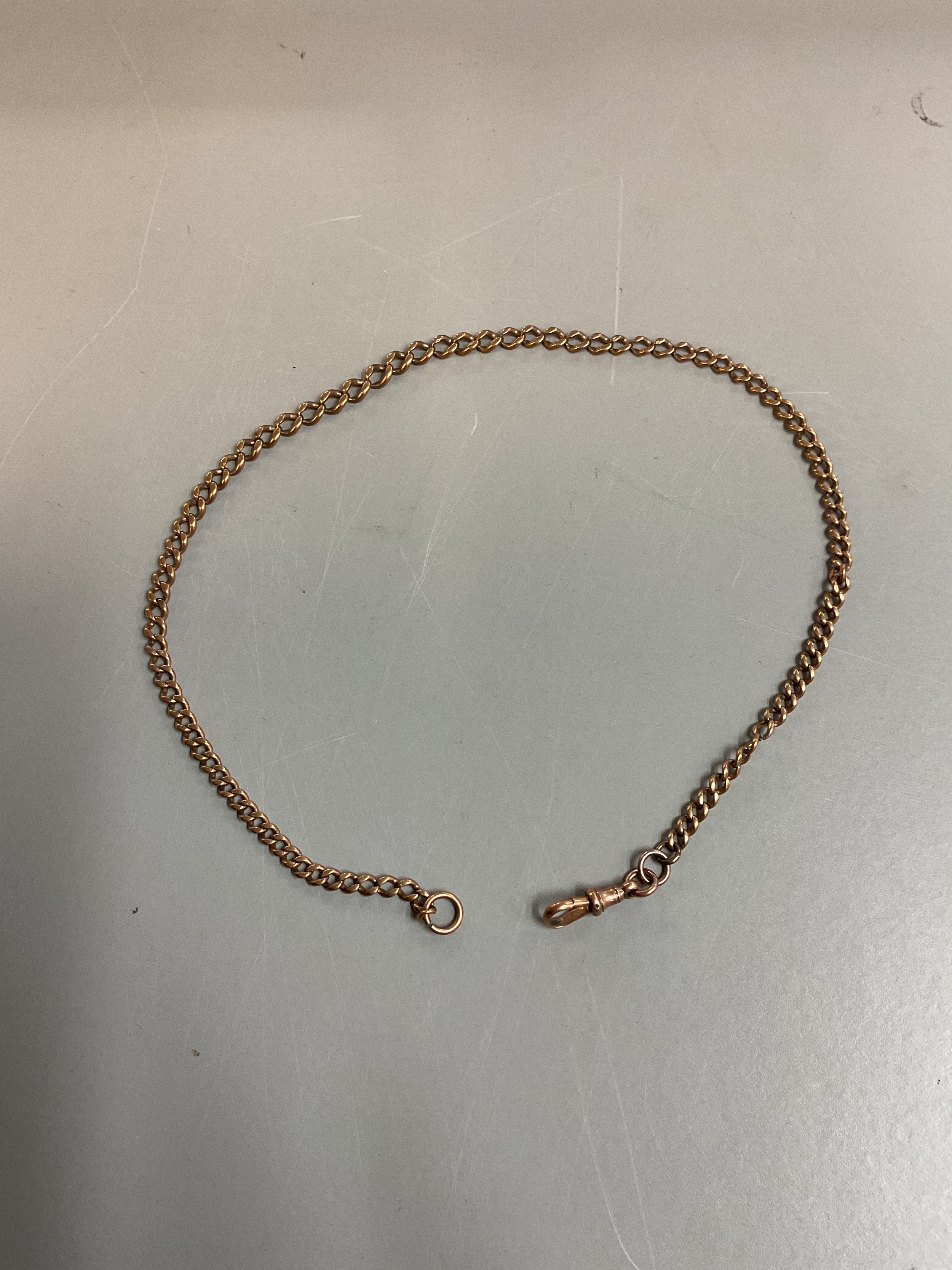 9ct chain. Weight 20 grams