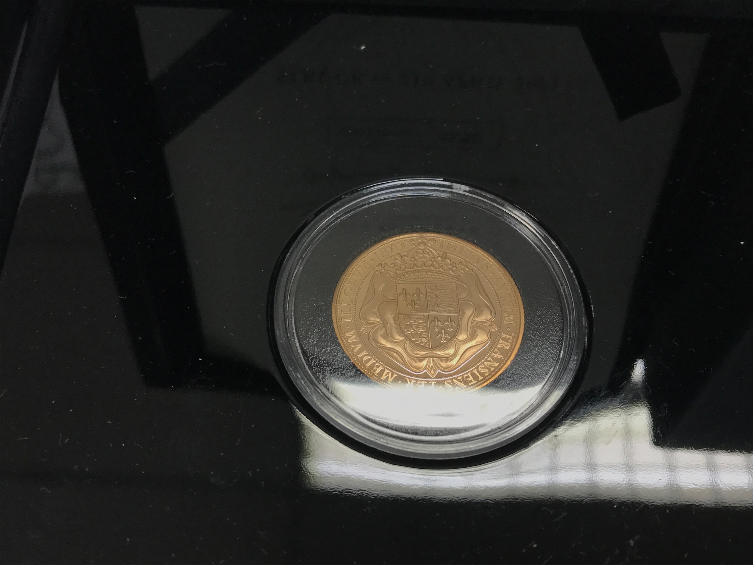 2021 Queen Elizabeth II Double Sovereign Gold Proof Coin issued by The East India Company London, numbered edition 15 of 50