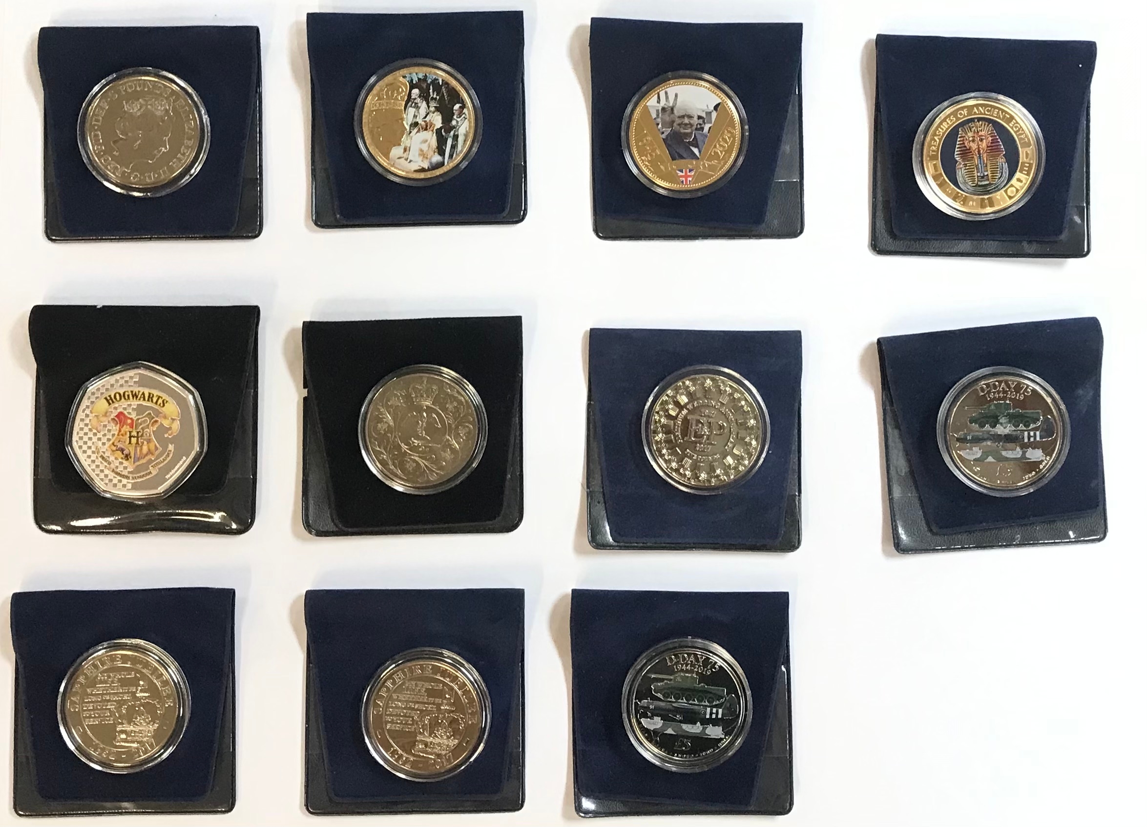 Eleven Westminster mint coins NO RESERVE
