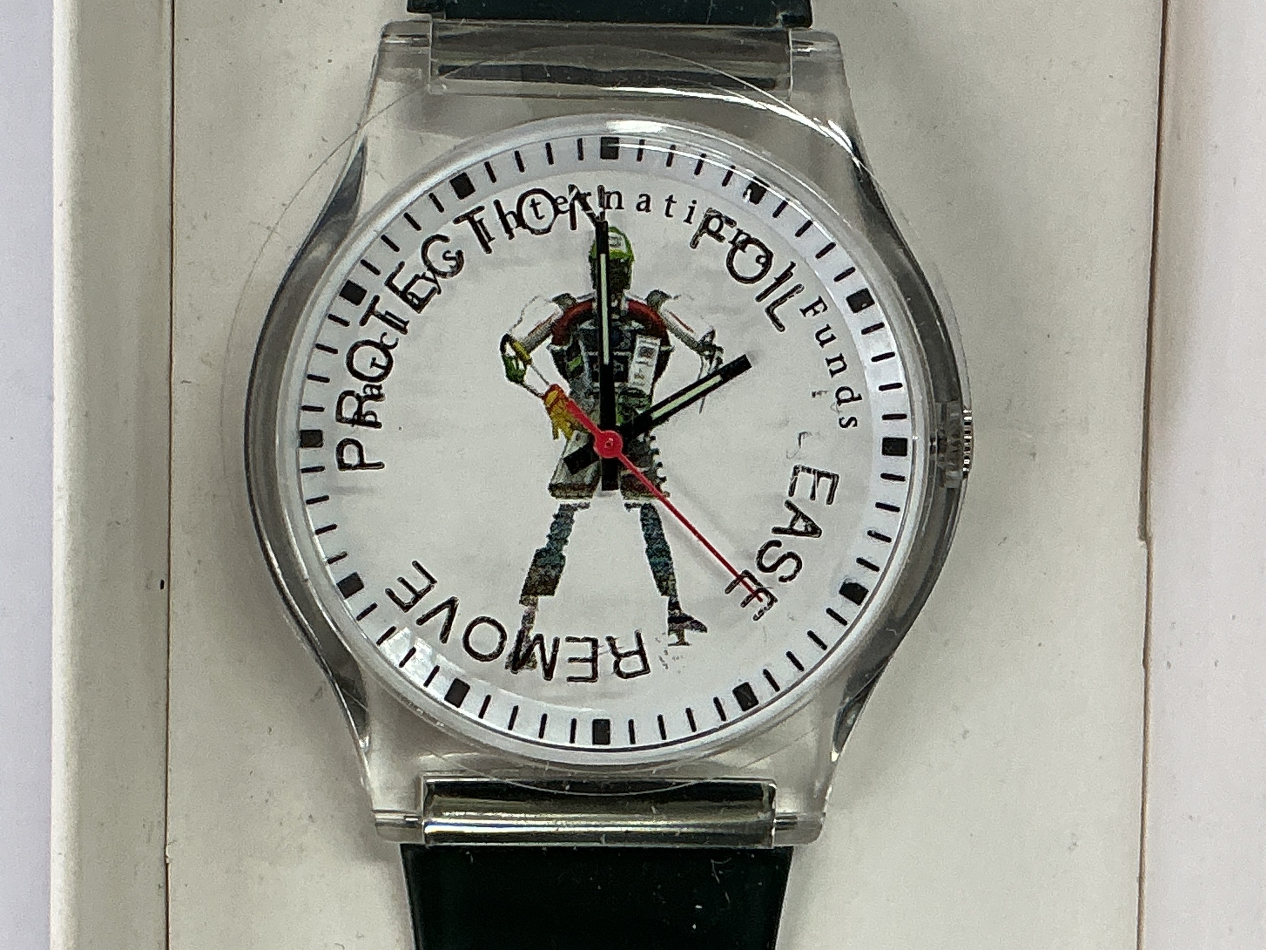 A vintage Swatch watch, corporate promotional example for Barclays Bank. NO RESERVE