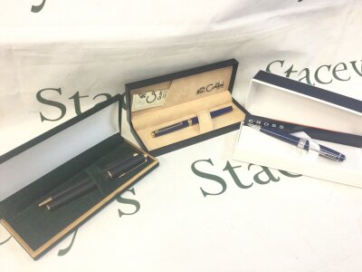 Modern boxed pens including Colibri, Waterman, Cross NO RESERVE