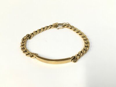 A 9ct gold cufflinks. 11.99g