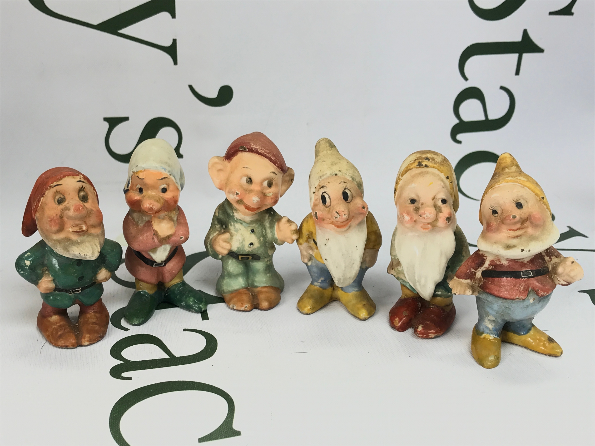 Six dwarfs marked Germany. No reserve