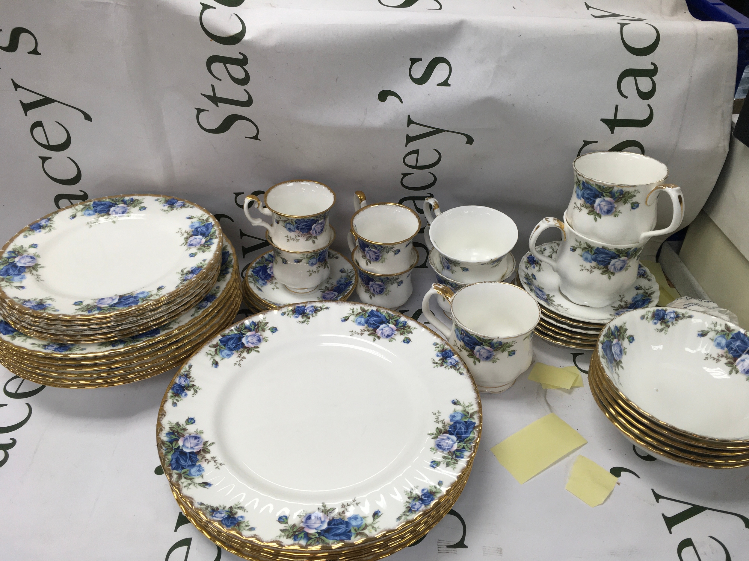 Royal Albert moonlight rose tea set 