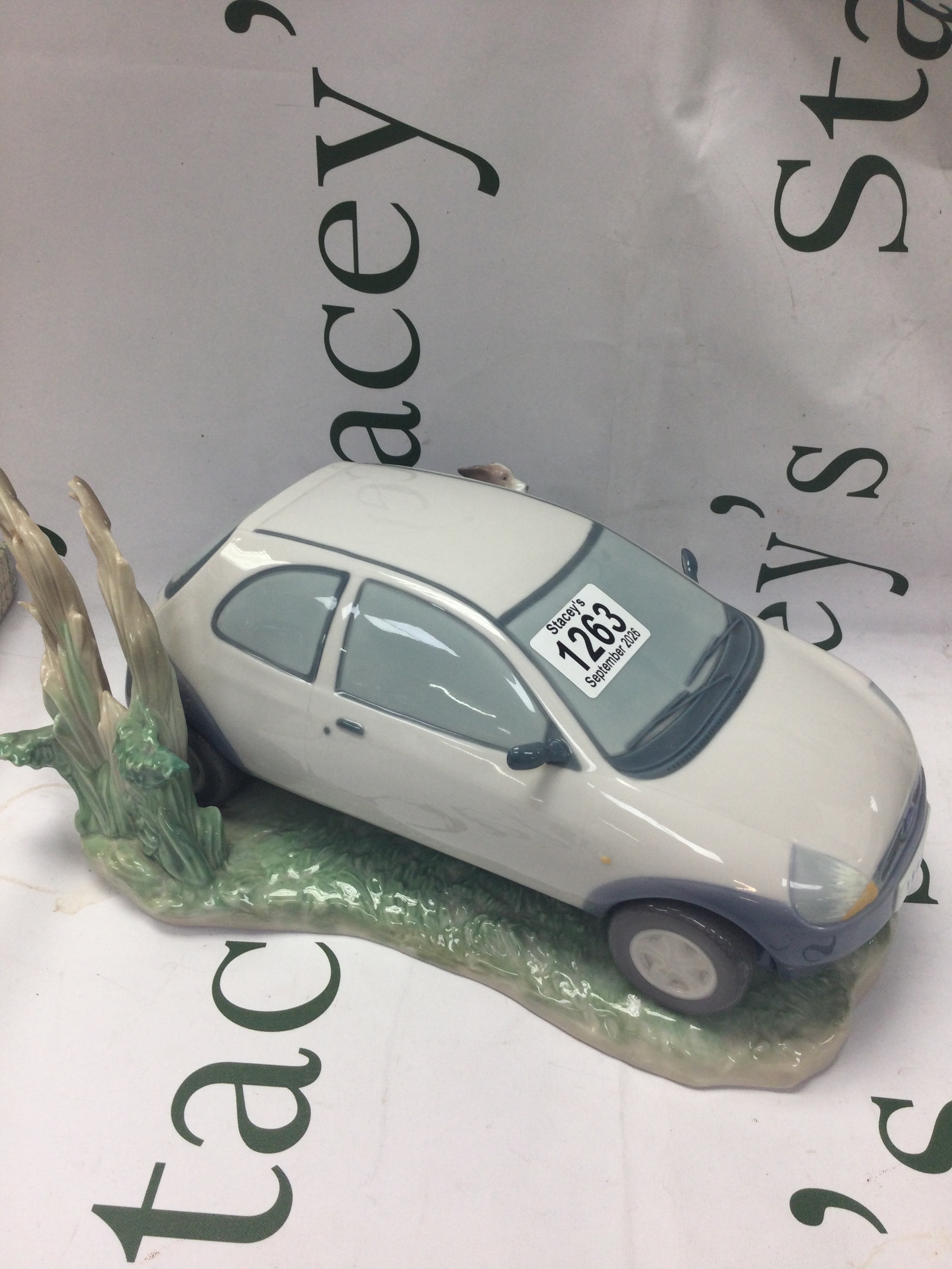 Lladro limited edition Ford KA given to the design executive team at time of the KA launch.