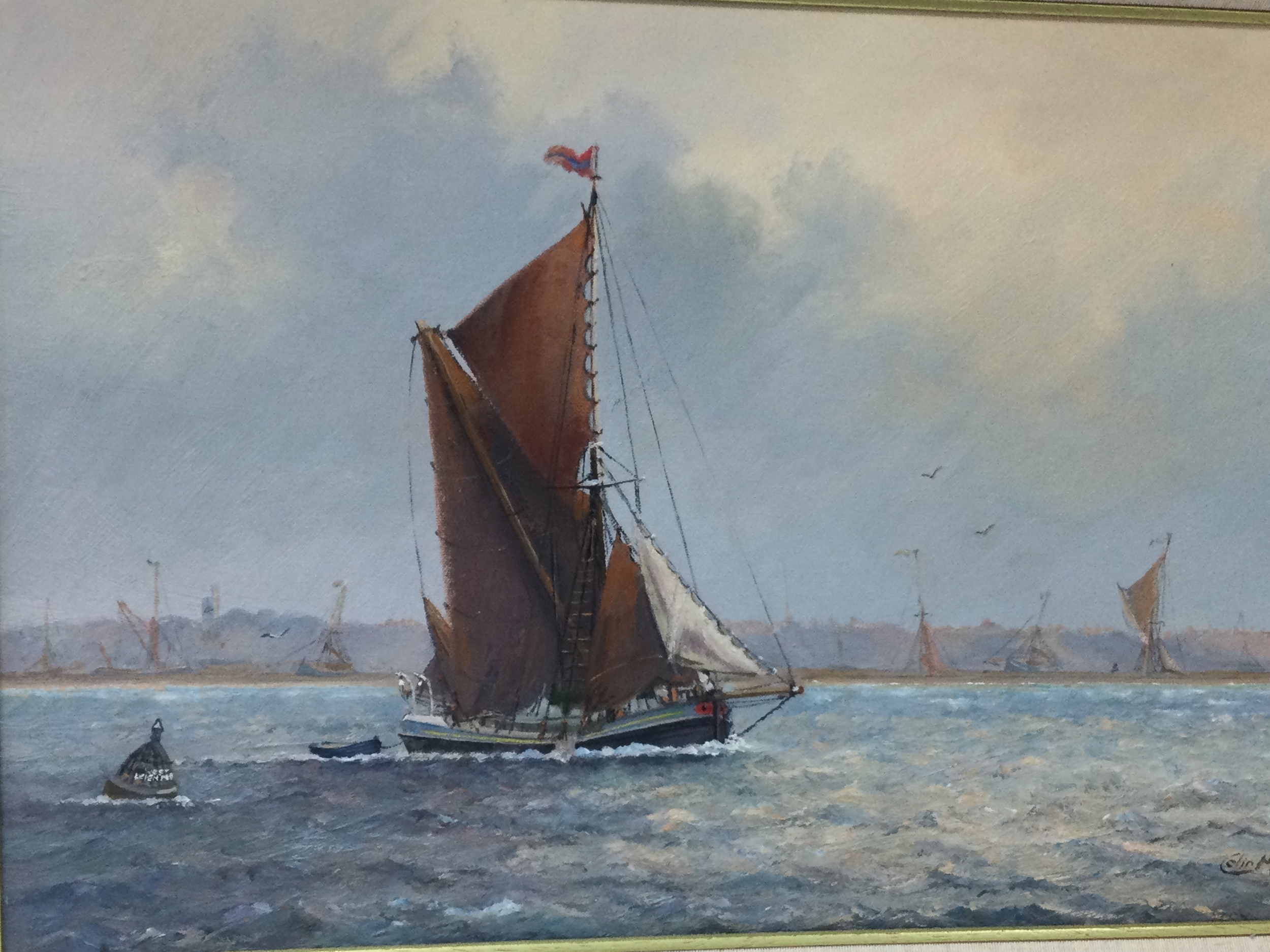 Colin Moore oil paintings 55cm x 40cm