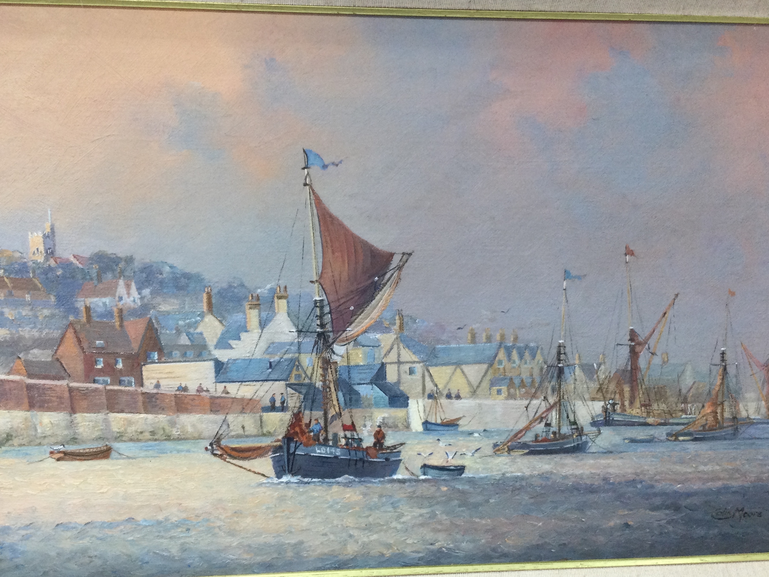 Colin Moore oil painting 55cm x 40cm